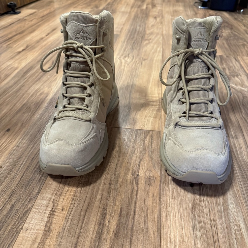 Nortiv 8 Tactical Work Boots US 14 Sand Never Worn Without Box SNMT221M